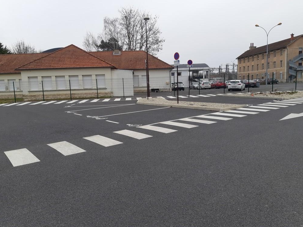 Parking gare de chalons